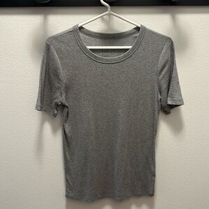 A New Day, ribbed tee, size medium